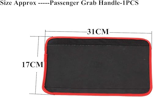Miniatura 2 de Co-Pilo - Funda protectora para manija de pasajero para Jeep Wrangler JL JLU Sports Sahara Freedom Rubicon X y Unlimited 2020-2023 Gladiator JT