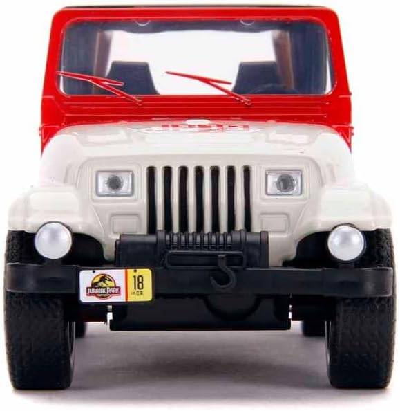 Jada Jurassic World Jeep Wrangler 1:32 Die-cast miniatura 7