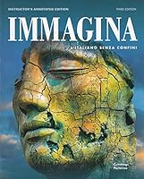 Immagina: L'italiano Senza Confini 3e (Teacher's Edition) w/Supersite Code 1543303382 Book Cover