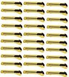 Wahlweise in Orange, Gelb oder Blau