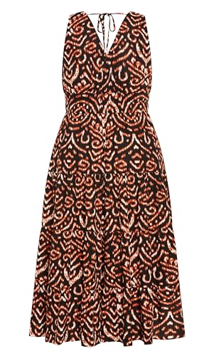 Image of City Chic Women's Maxi Dress - Amara Print