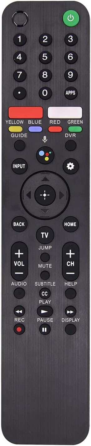 TX500U Voice Remote Control Replacement For Smart TV Remote Controller Compatible with TV Bravia Smart TVs KD Series XBR series Voice Search