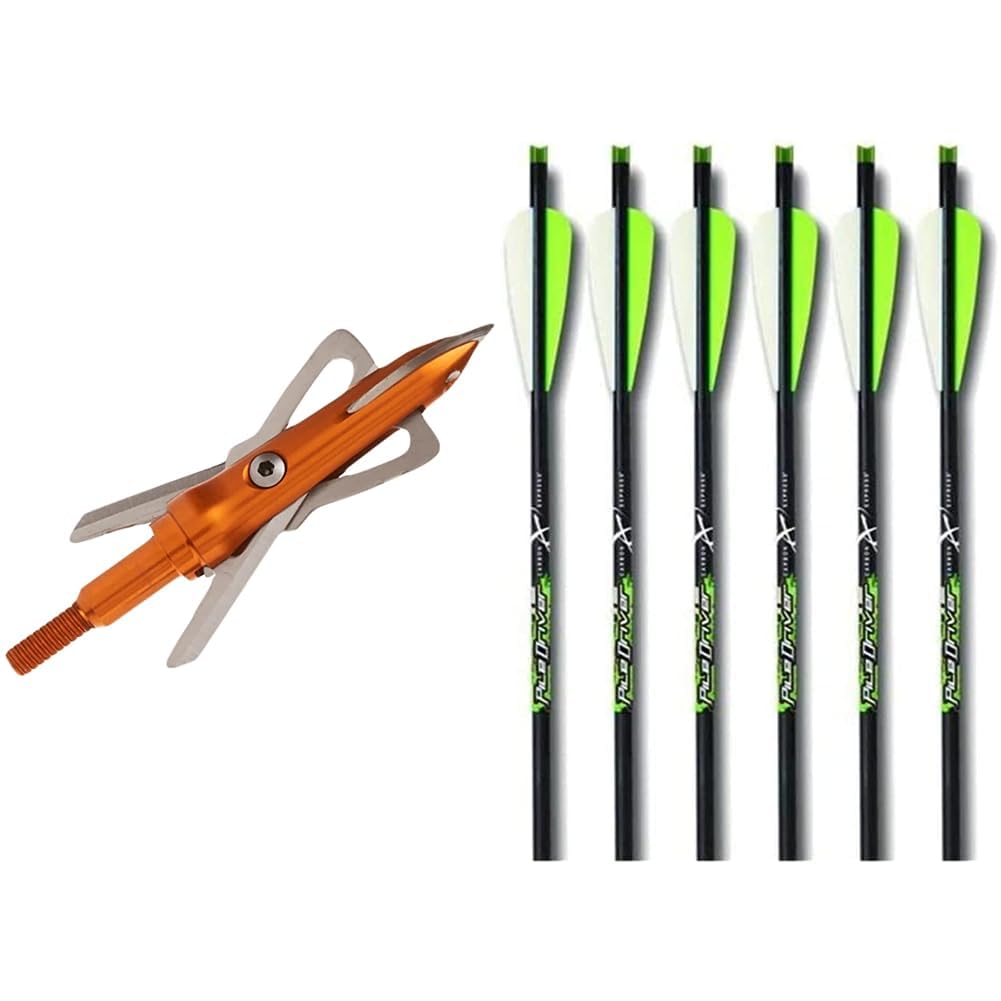 RAGE Crossbow X, 2-Blade Archery Arrow Broadhead