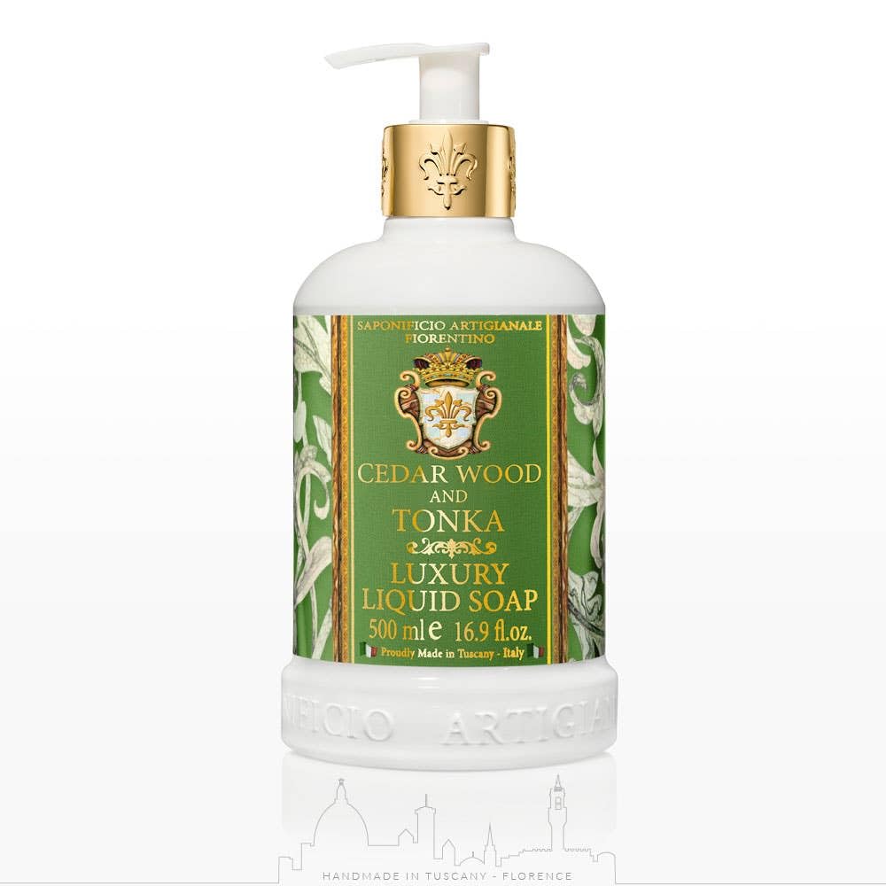 Saponificio Artigianale Fiorentino Sıvı Sabun 500 ml - Cedarwood and Tonka