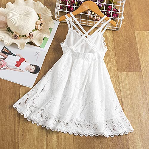 Roupas para bebês meninas vestido sólido festa infantil renda princesa vestido de baile meninas 7 ve