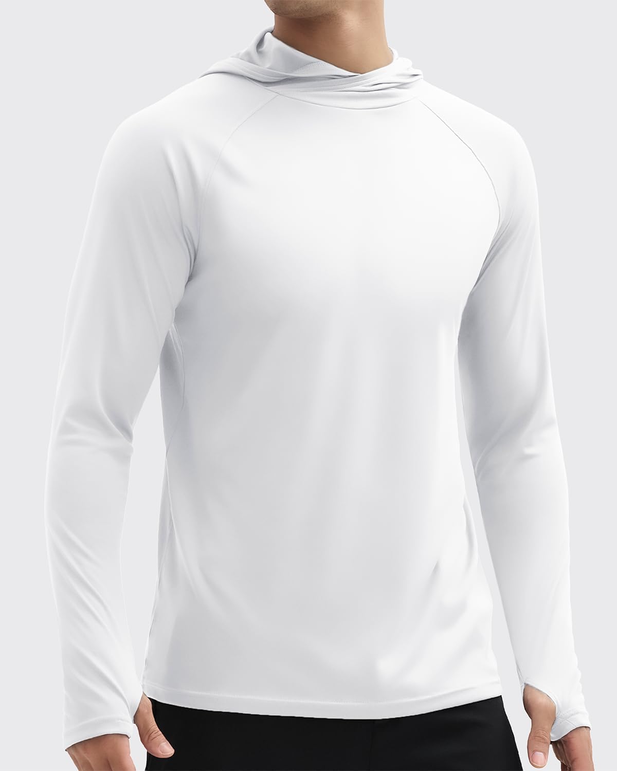 Boladeci Men's UPF 50+ Sun Protection Lightweight Hoodie Shirts Long Sleeve Fishing Shirts SPF UV Hiking Swim - Image 2