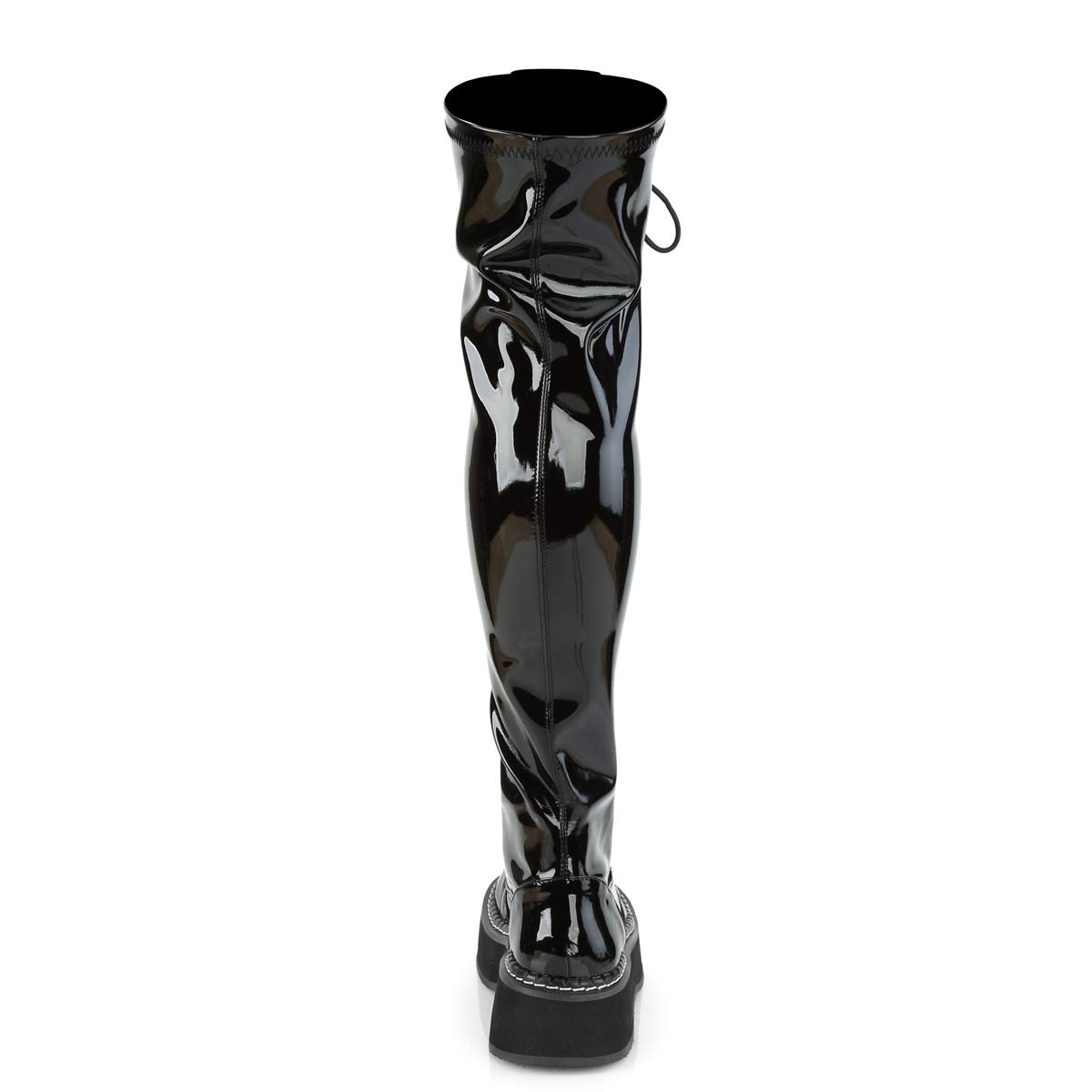 Demonia Emily-375, Botas por Encima de la Rodilla Mujer