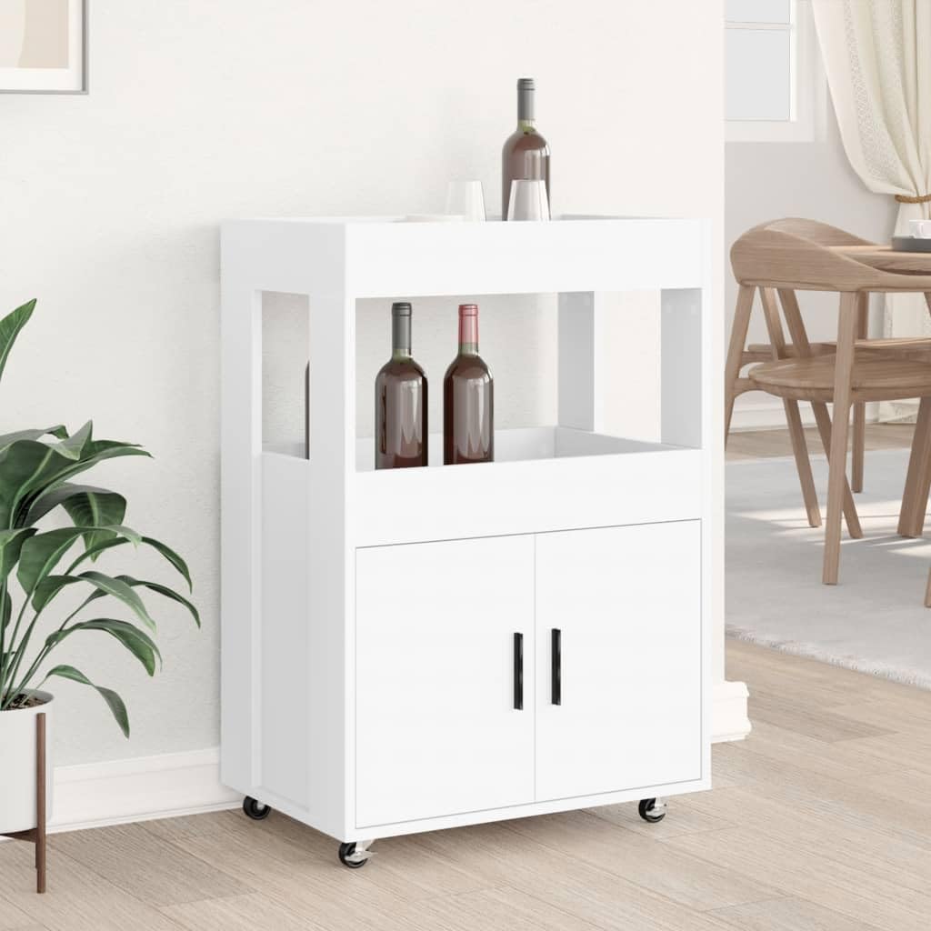 Mobile Bar Angolare VEVOR In Legno - Credenza Per Vini E Liquori Con Portabicchieri - Foto 10