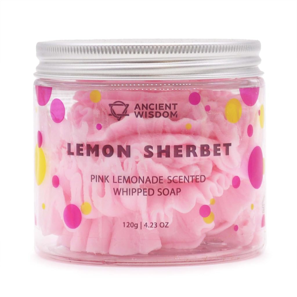 AW Scented Whipped Cream Soap Luxurious Body Wash 120g (Lemon Sherbet) — image 1