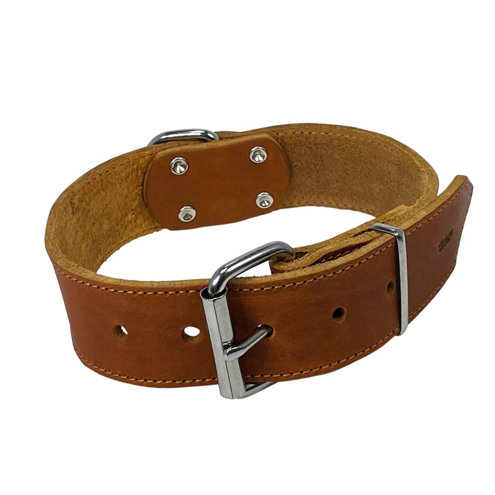 Nobby Tabil 80933-98 Collar Extra Wide Cognac 55 cm (38-48 cm) 40 mm