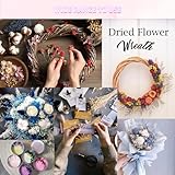 RTRTGS Natürliche Getrocknete Blumen, getrocknete hortensien, Trockenblumen Set, trockenblumen deko, für DIY Gepresste Blumen, Scrapbooking, DIY-Kerze, Schmuckanhänger Basteln