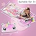 Kids Sleeping Bag, Large Unicorn Slumber Bag for Girls Boys, Portable Nap Mat, Preschool Daycare Kindergarten Birthday Gift 3-12 Yr Child, Pink
