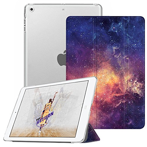 Preisvergleich Produktbild Fintie iPad Mini Hülle - Ultradünne Superleicht Schutzhülle mit transparenter Rückseite Abdeckung Cover mit Auto Schlaf / Wach Funktion für Apple iPad Mini / iPad Mini 2 / iPad Mini 3, Die Galaxie
