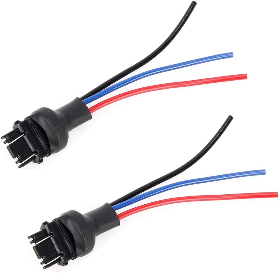 Amazon.co.jp Forest 1 Pair T25/3157 Valve Holder Wire and Base Male Socket HHM Automotive