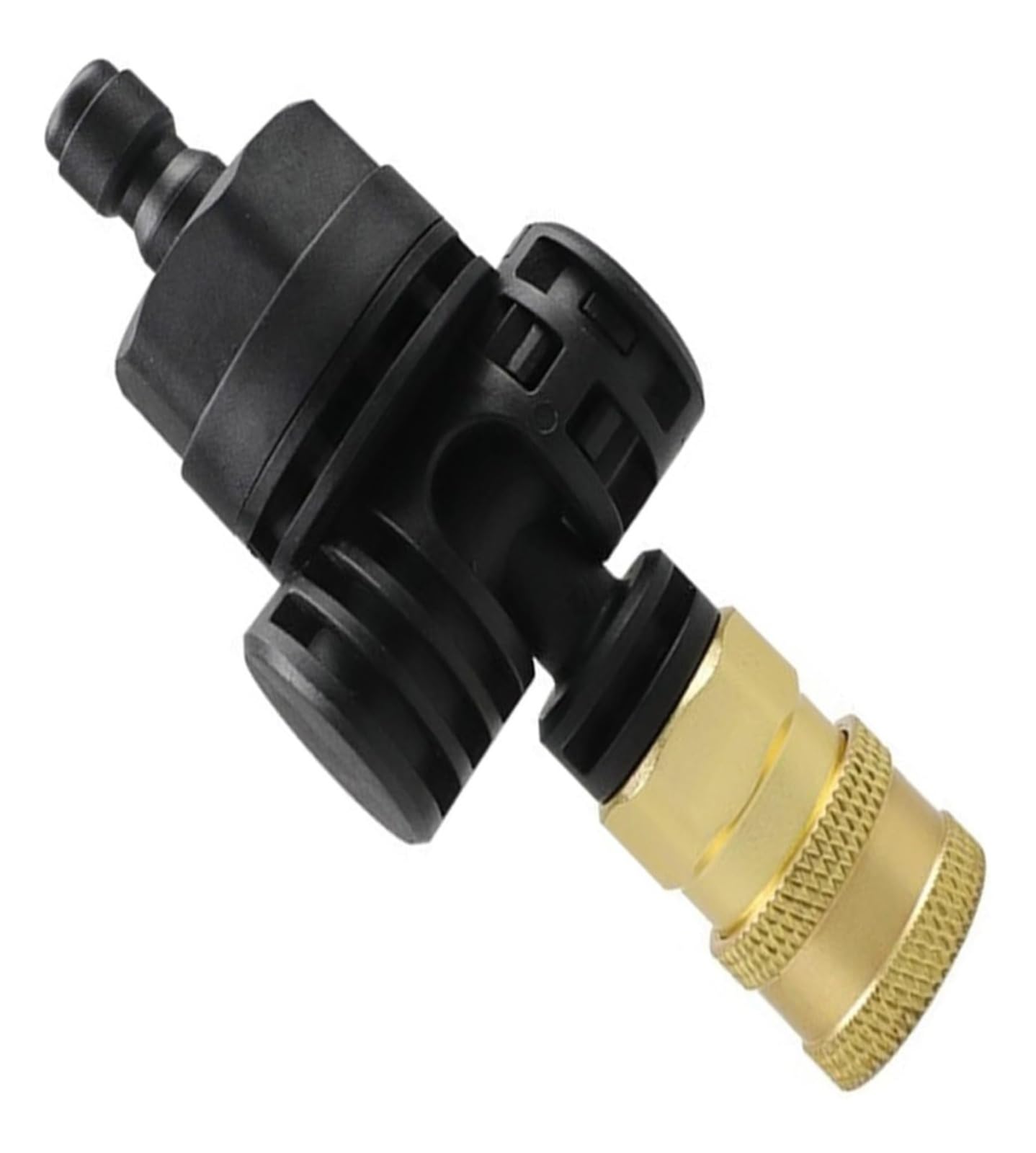 For accessorio ugello girevole WA4039 WA1845 Attacco for spruzzo d'acqua regolabile a 180 gradi Adattatore a collegamento rapido for idropulitrici Nero