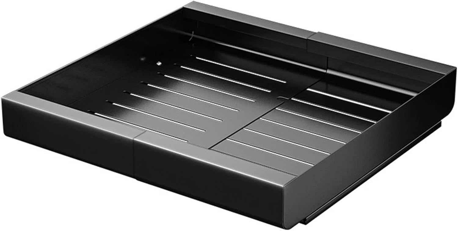 Expandable Pull Out Cabinet Organizer, Pull Out Drawers for Cabinets, Sliding Drawer for Kitchen Bathroom with Adhesive Nano Film, 30-50cm Adjustable