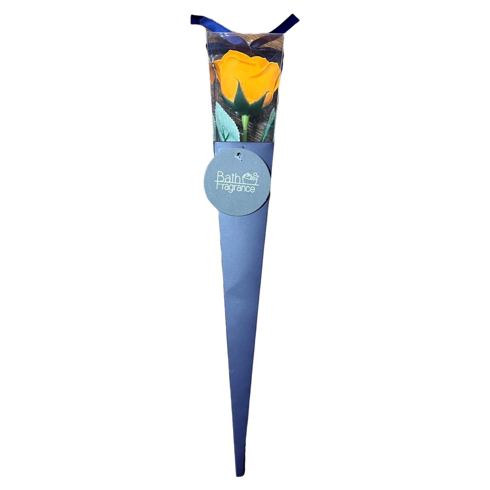 キューフラ(Q-FLA) ソープフラワー入浴剤 1輪 Kelee ブーケ 花束 オレンジ 贈り物 一輪 ギフト 824296
