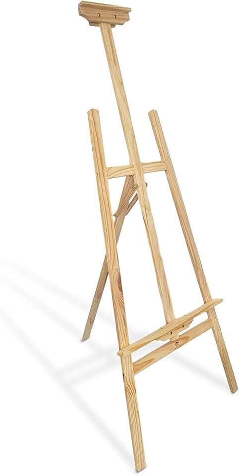Cavalletto Da Tavolo Miratuso Sketchbox Con Kit Pittura Acrilica: 12 Colori, 10 Pennelli, 3 Tele