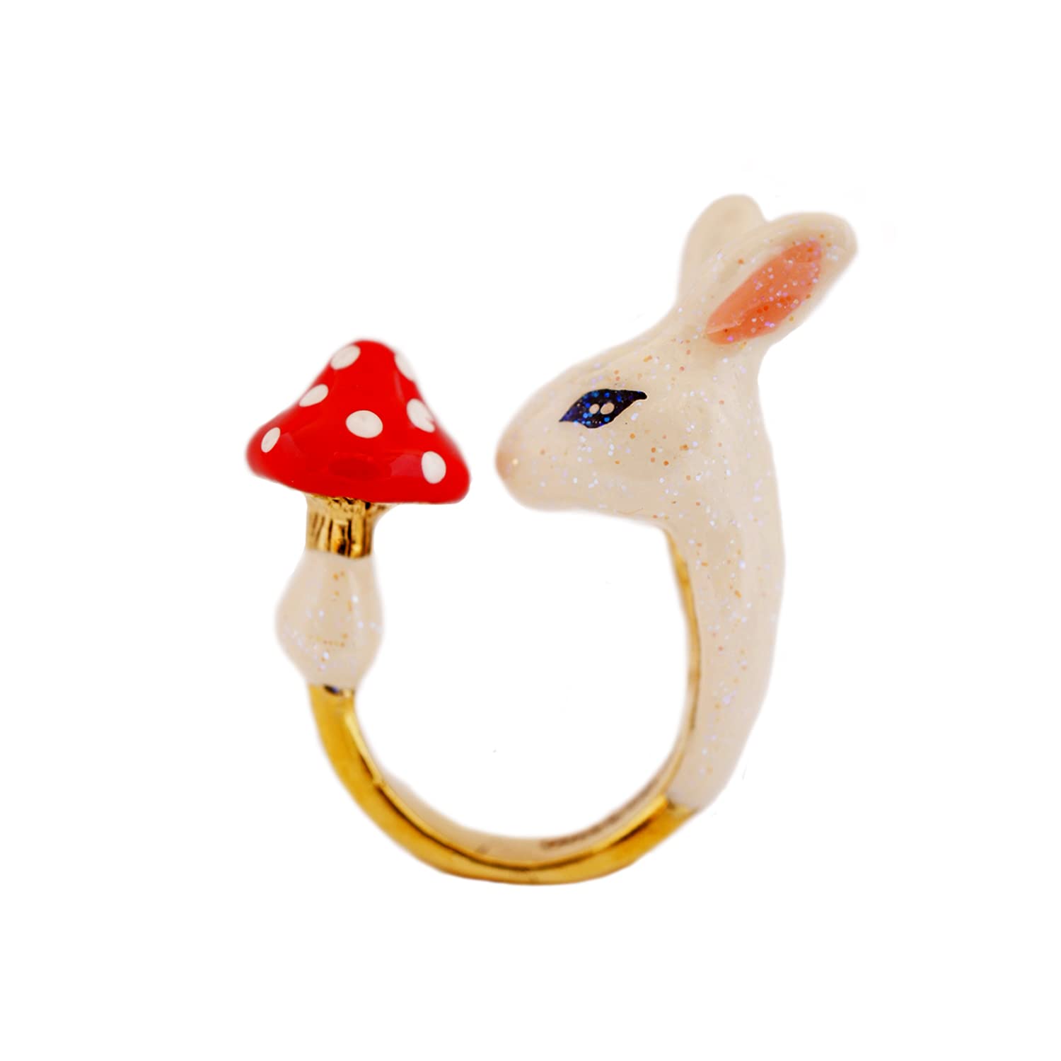 Snow Rabbit Ring