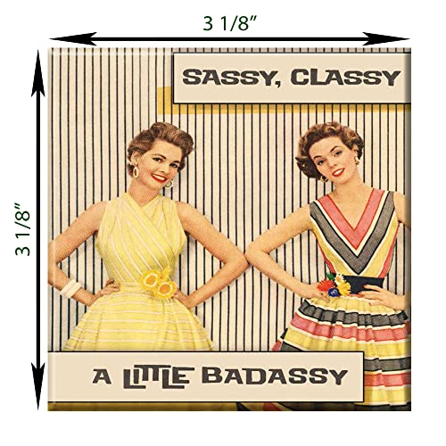 Imán decorativo para refrigerador 3x3 Wright Home & Gift miniatura 2