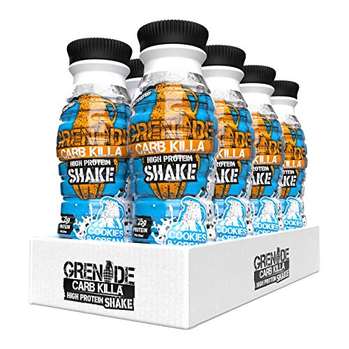 Grenade Carb Killa Cookies and Cream Protein Shake 8 x 330 ml, 2,64 l Cover