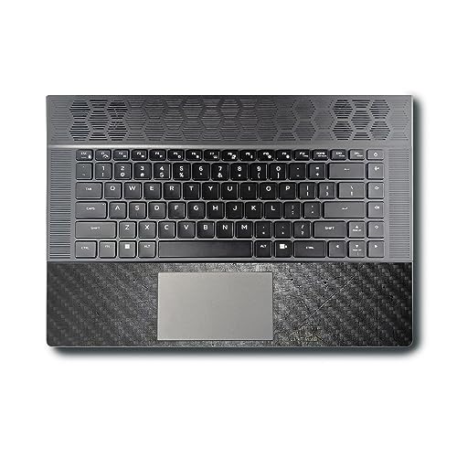 Image of MightySkins Carbon Fiber Skin Compatible with Alienware X16 R1 (2023) Full Wrap Kit - Scratched Up | Protective, Durable Textured Carbon Fiber Finish | Easy to Apply & Change Styles | Made in The USA