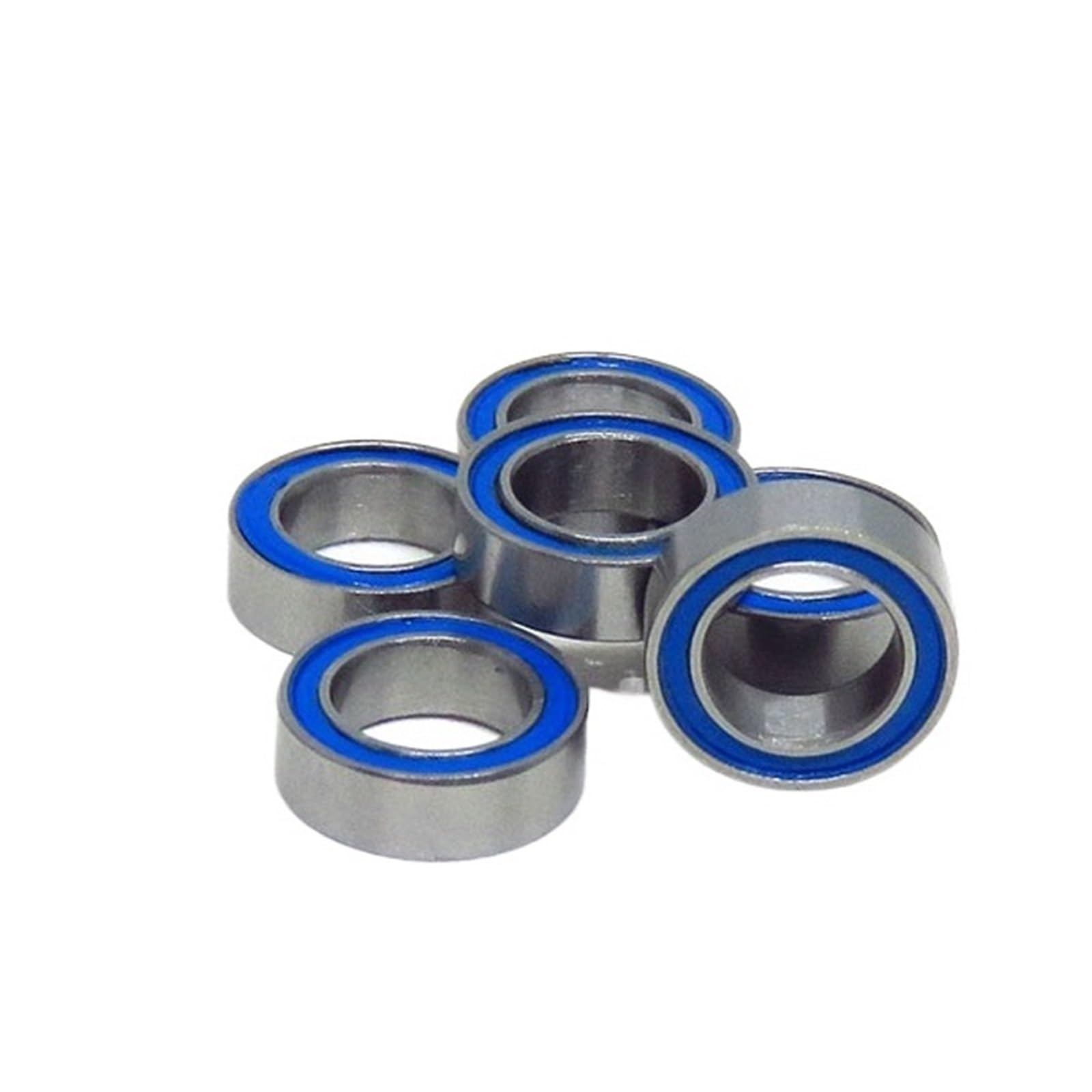 VSPPJYFG 10 Pieces MR95RS Bearing ABEC-3 5x9x3 mm Miniature MR95-2RS Ball Bearing RS MR95 2RS with Blue Seal L-950DD 5 * 9 * 3(MR148-2RS 8x14x4mm)