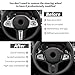T-carbon Steering Wheel Frame Cover Trim Fits BMW 3Series,X5 X6 X7 I4 Z4 M3 M4 M5 M8 XM X3M X4M X5M X6M;Fits BMW G20 G21 G22 G26 G29 G30 G32 G42 F44 F90 F95 F96 Real Carbon Fiber Interior Accessories