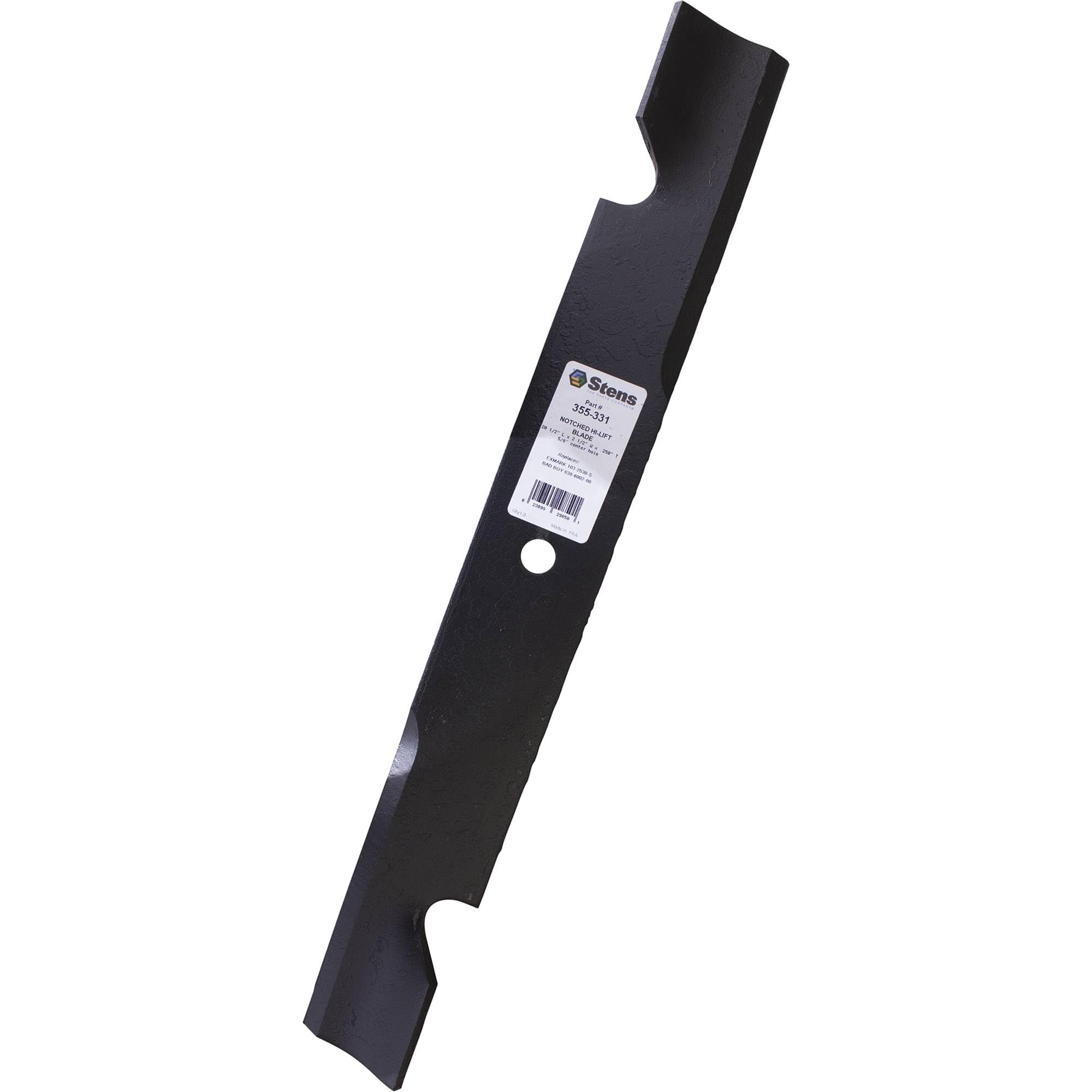 Amazon.com : Stens New Notched Lawnmower Blade, 6 Pack, 355-331-6