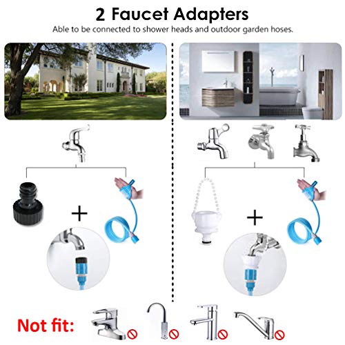 image for SIKSIN Pet Bathing Shower Sprayer Massage Scrubber in-One Carry, Adjus