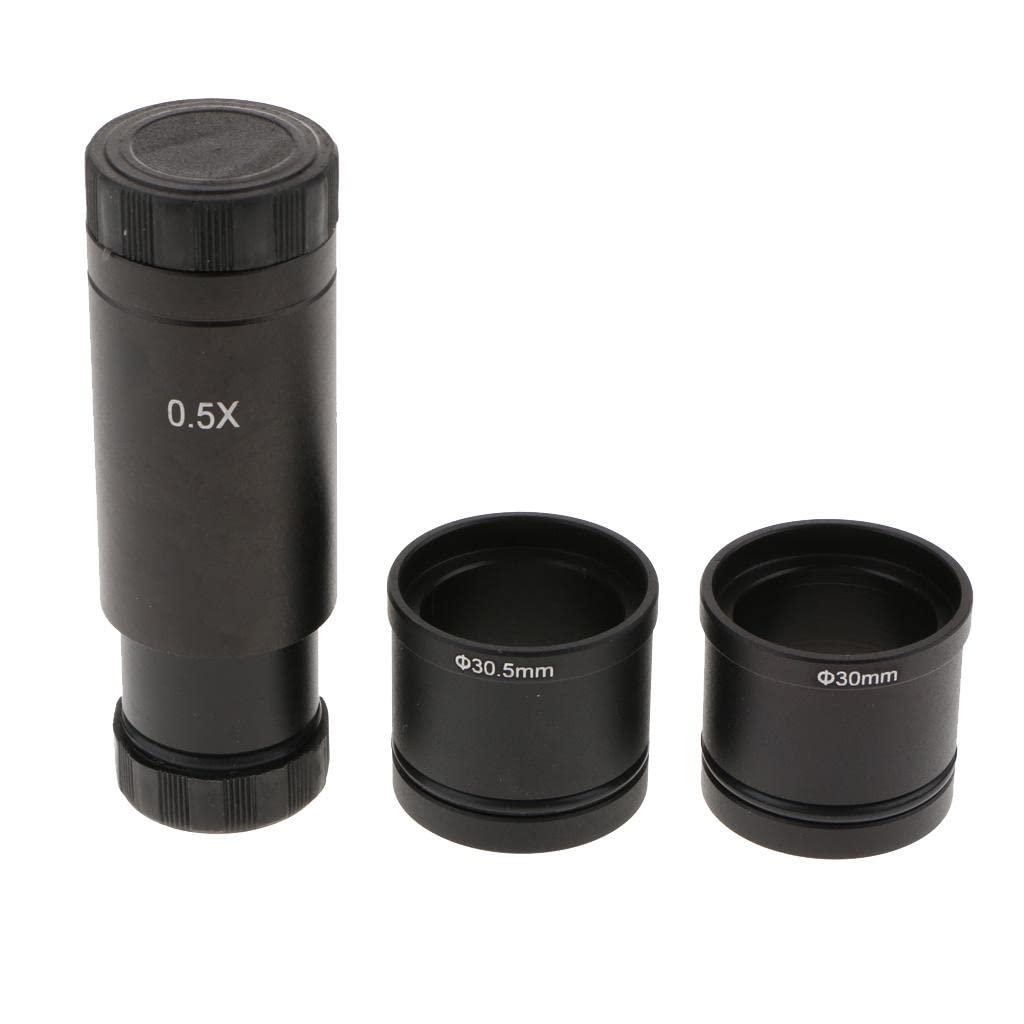 calandis® digital ccd camera eyepiece microscope 0.5x c mount reducing lens adapter 30/30.5mm