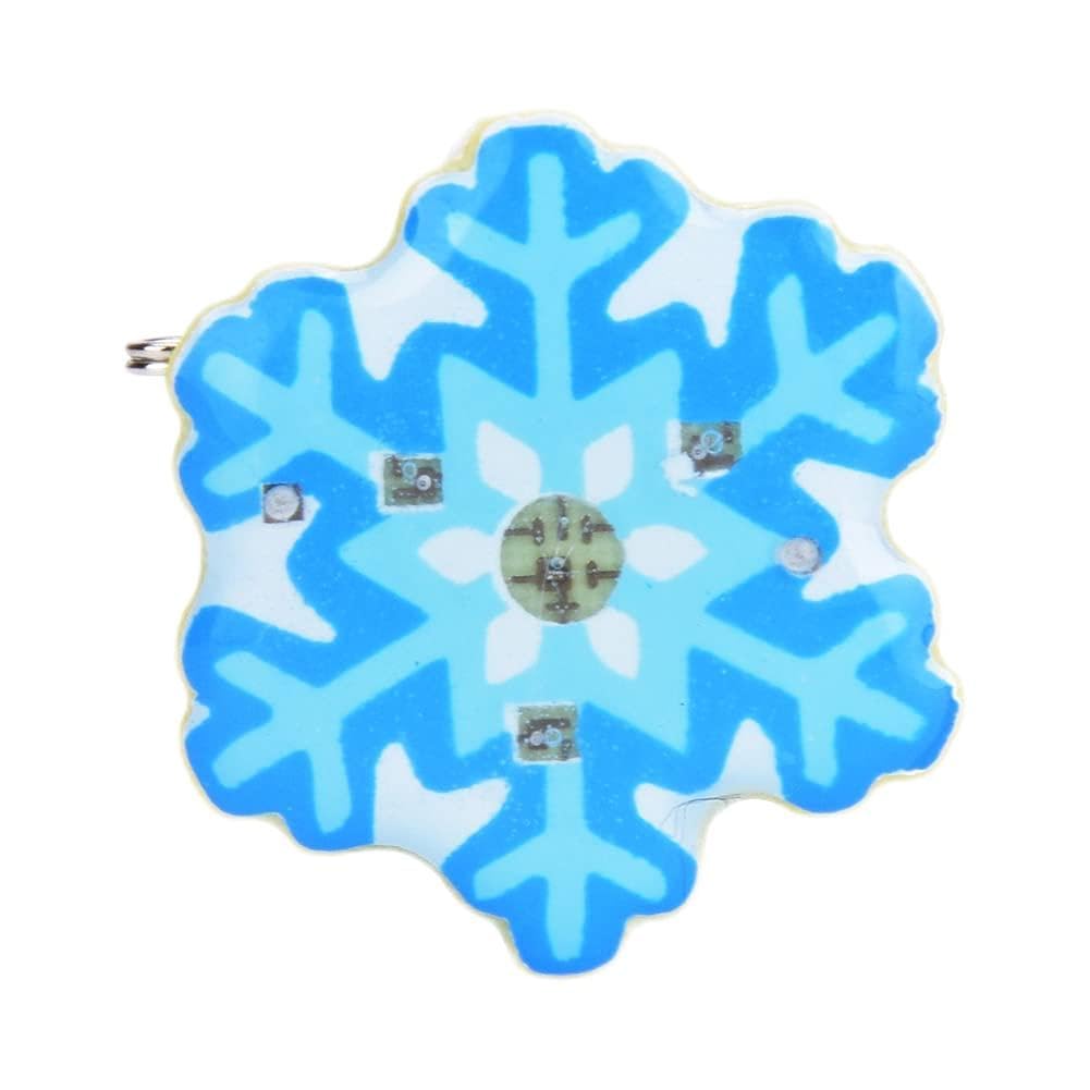 Syrisora Broche de árbol de Navidad, Broche con Insignia LED, Broche para Pecho, 25 Piezas, Tema Navideño de Año Nuevo, Broche Luminoso LED, Insignia, Favores de Fiesta, Decoración de