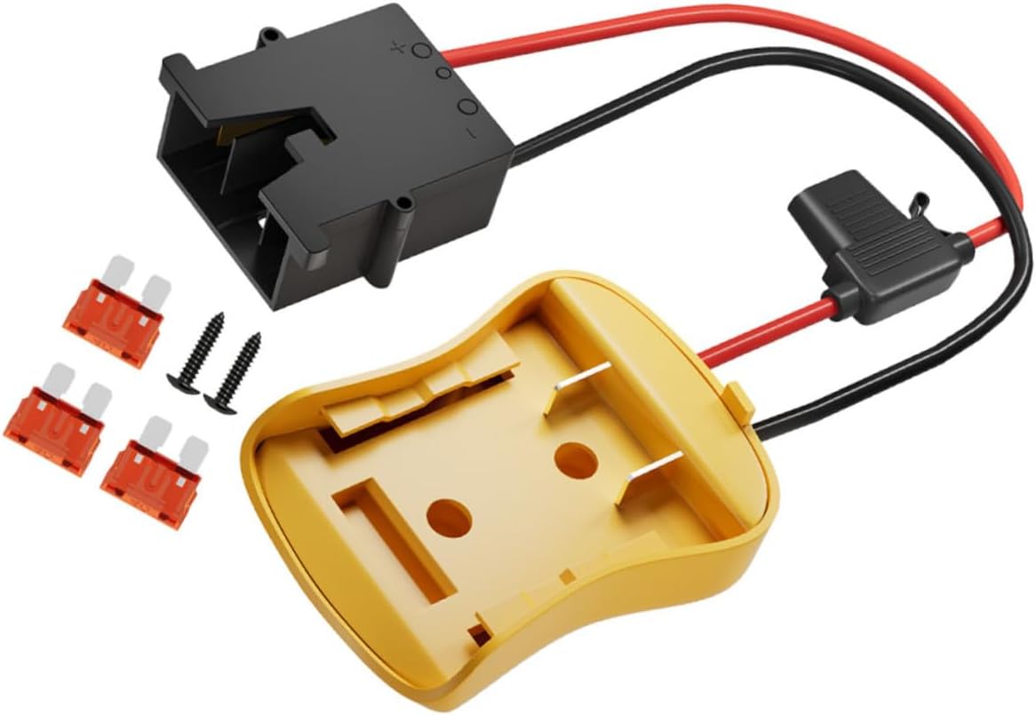 DOITOOL 3pcs Battery Adapter Connector for Toy Versatile Battery Power Adapter Secure Connection and Fixing for Easy Organization for Electric Tools and Projects