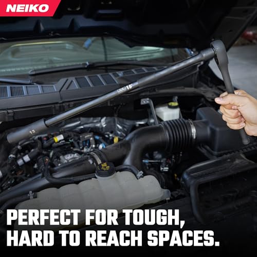 Image of NEIKO 00248A 1 /2-Inch-Drive Impact Extension-Bar Set, Impact Socket Extension Made with CrV Steel, 1 /2 Impact Extension Set Includes 3-Inch, 5-Inch, 10-inch, 15-inch