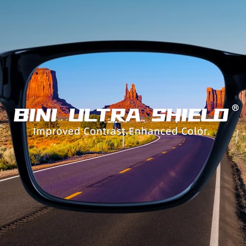 Bnus High contrast polarized sunglasses Enhancing Reds, Greens, and Blues great for fishing and golf2