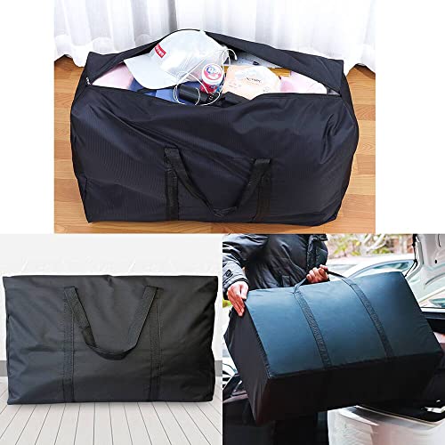 Vioetry Extra Large Moving Bags With Strong Zippers & Carrying Handles, Storage Bags Storage Totes For Clothes thumb #3