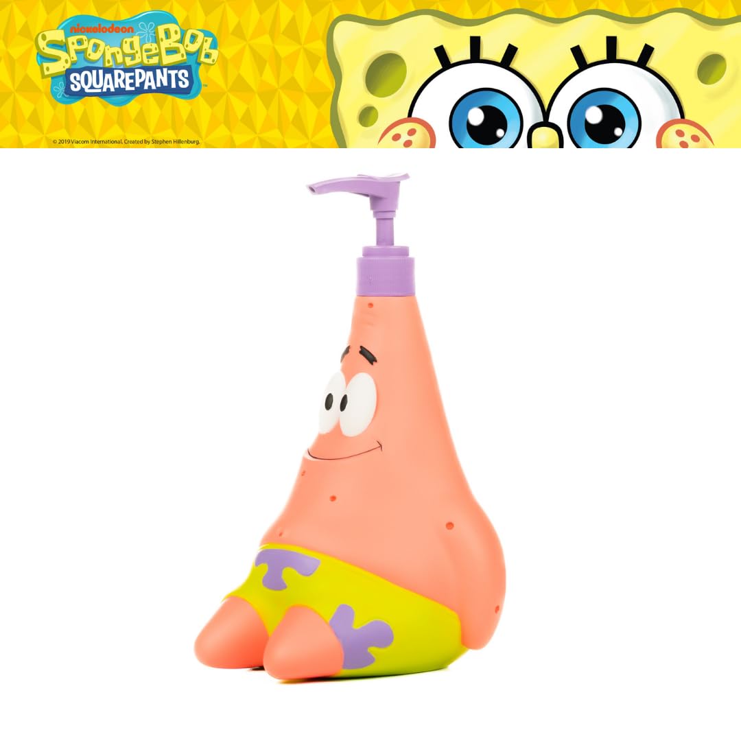 Spongebob Squarepants Patrick Star dozownik mydła i balsamu do rąk, 13 uncji (oficjalny produkt) firmy Franco Collectibles