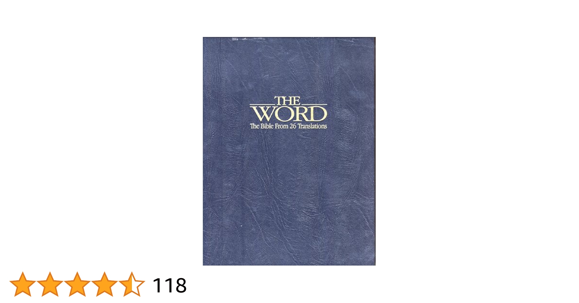 The Word: The Bible from 26 Translations: Vaughan, Curtis