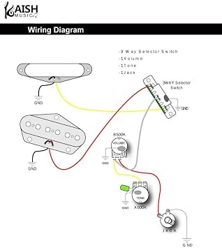 KAISH Heavy Duty 3 Way Guitar Pickup Lever Switch Pickup Selector Switch for Strat Tele with 3 Plastic Tips