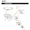 KAISH Heavy Duty 3 Way Guitar Pickup Lever Switch Pickup Selector Switch for Strat Tele with 3 Plastic Tips