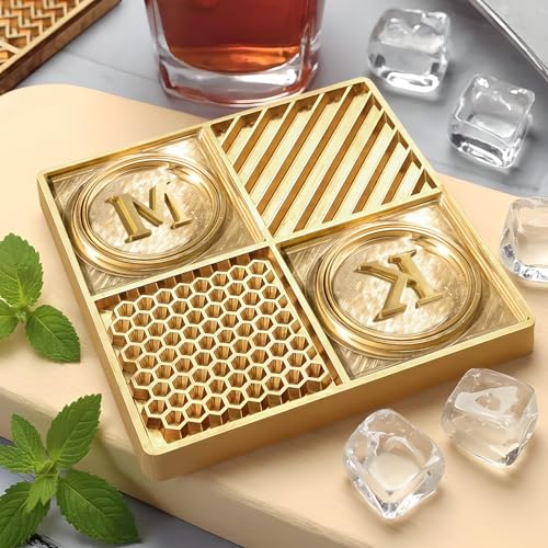 Sello personalizado para cubitos de hielo en latón miniatura 5
