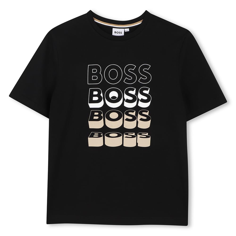 BOSS T-Shirt Bambino - Nero J52982 09B 4A