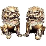 Los perros Foo también son llamados como perros Fu, Pekín Lions, Lion Dogs, son tutores tradicionales chinos. Los perros fu simbolizados como poderosos tutores místicos para proteger a una familia u organización de riqueza y estatus social.