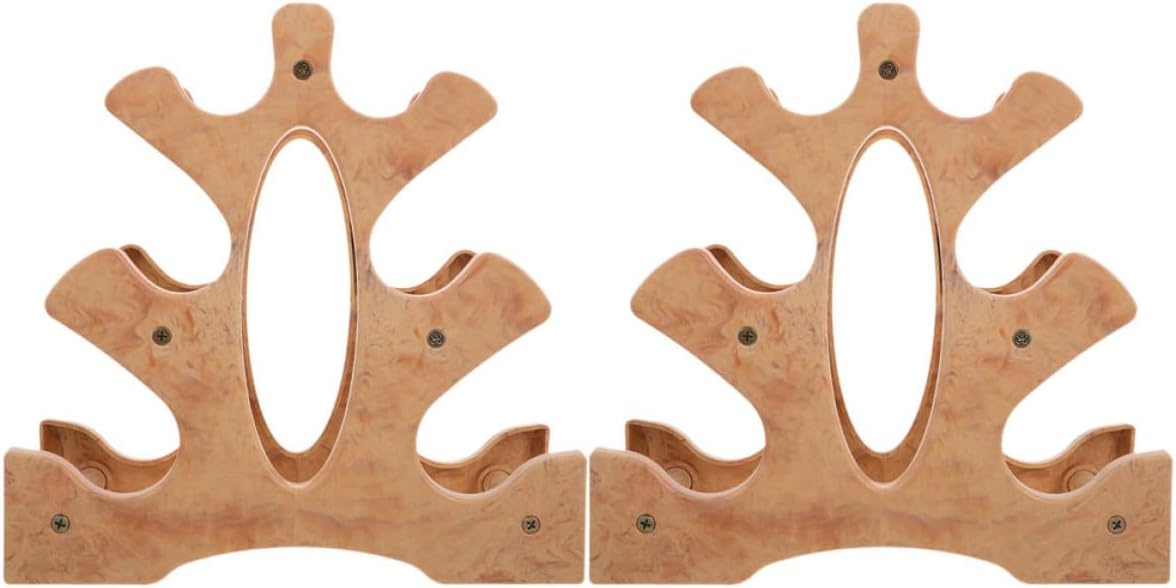 Dumbbell Rack Weight Stand 2pcs Three-layer Solid Wood Dumbbell Storage Organizer for Home Gym Workout Equipment