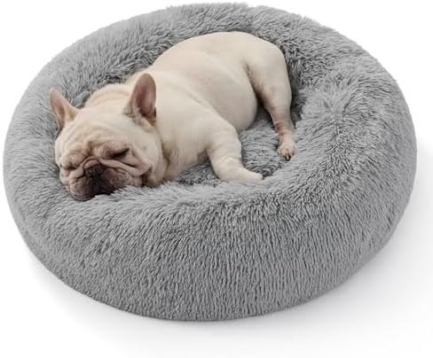BEDSURE Cama para Gatos y Perros (Lavable, 70 cm de diámetro), Co...