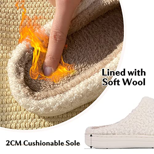 bevaney smile face slippers for women - soft plush retro preppy slip-on comfortable indooroutdoor shoes