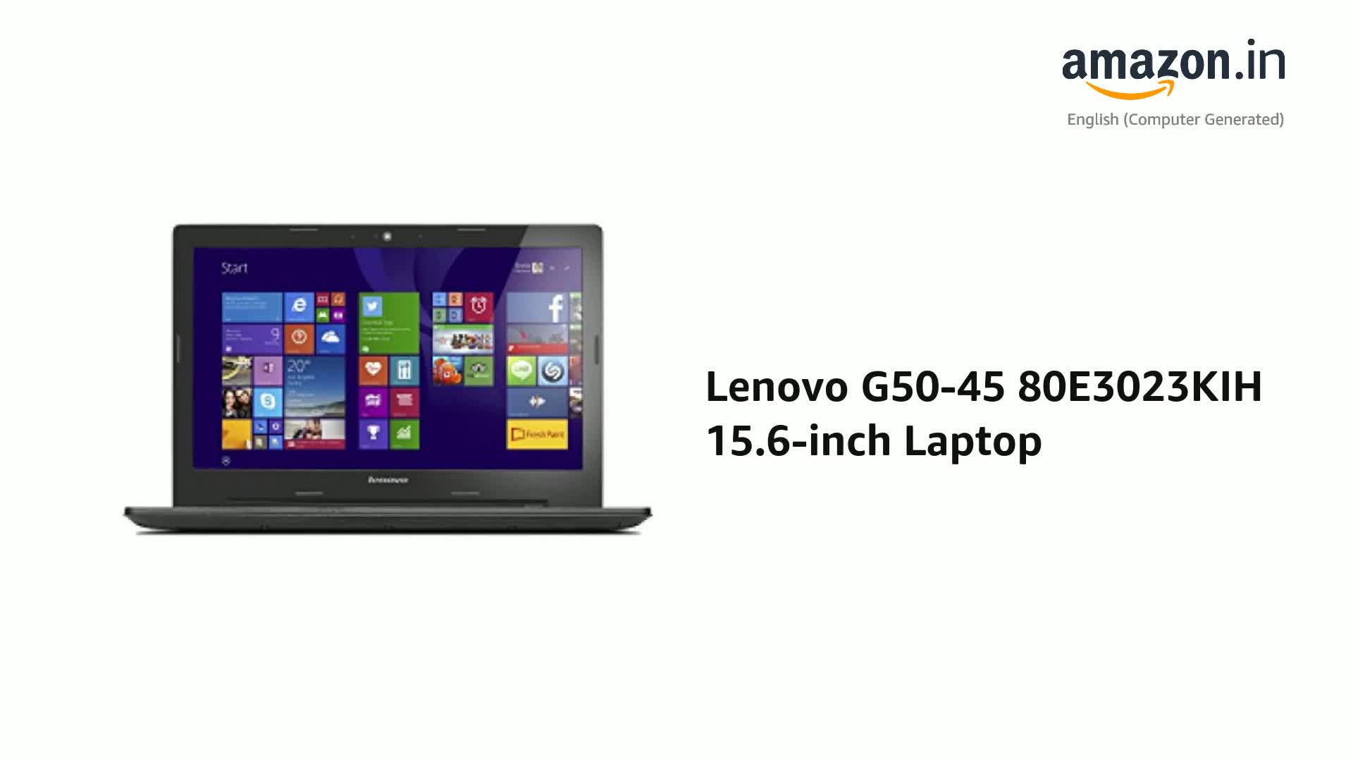 Lenovo G50-45 80E3023KIH 15.6-inch Laptop (AMD A8-6410/4GB/1TB