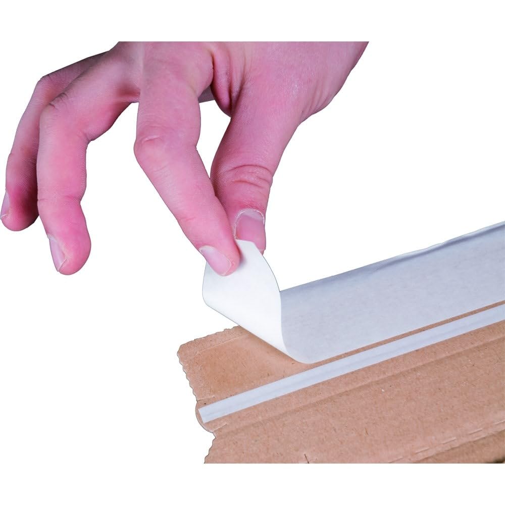 300 Stück Automatikkarton Verpackungskartons 195x95x90mm Versandkartons mit selbstklebendem Deckel für den Warenversand, Versandkarton Pakete für Versand, Kartons Faltkarton Automatikboden