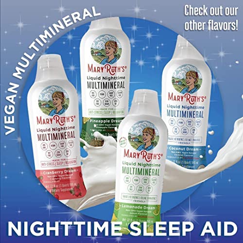 Liquid Multivitamin & Liquid Multimineral Bundle By Maryruth’s | Vegan Vitamin A, B, C, D3, E & Amino Acids | Vitamins For Immune Support, Digestion, Focus & Energy | Magnesium, Calcium & Msm Supplem #TOP7