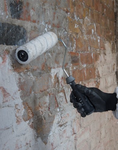 Dryzone Dryshield Cream 3L System – One Coat Salt Resistant Masonry Cream, Breathable Damp Primer for Brick, Stone & Mortar, Acts as Primer for Drygrip Adhesive (Interior)